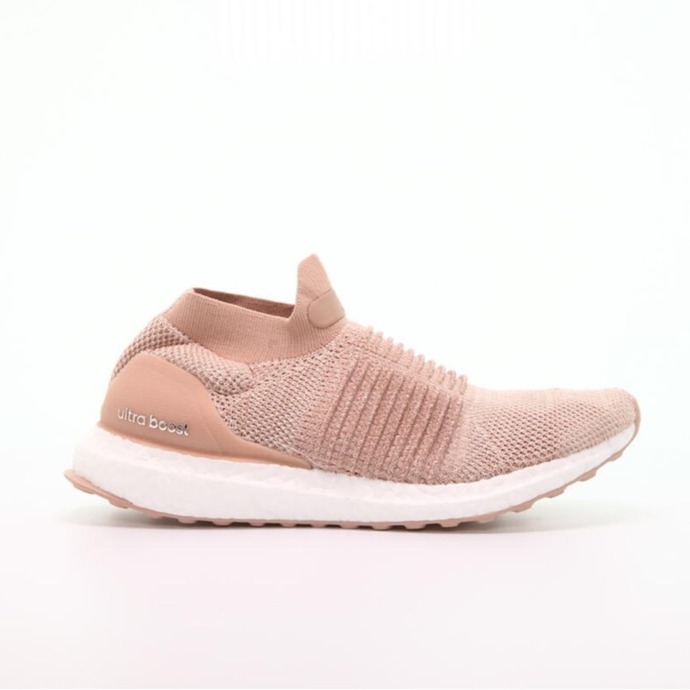 Adidas Women’s Performance Ultra Boost Laceless slip on shoes. Very loved!